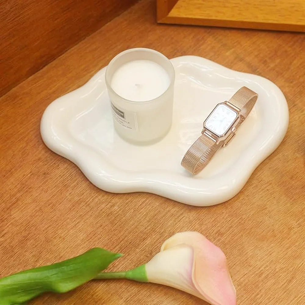 Jewelry Tray with Cloud Design