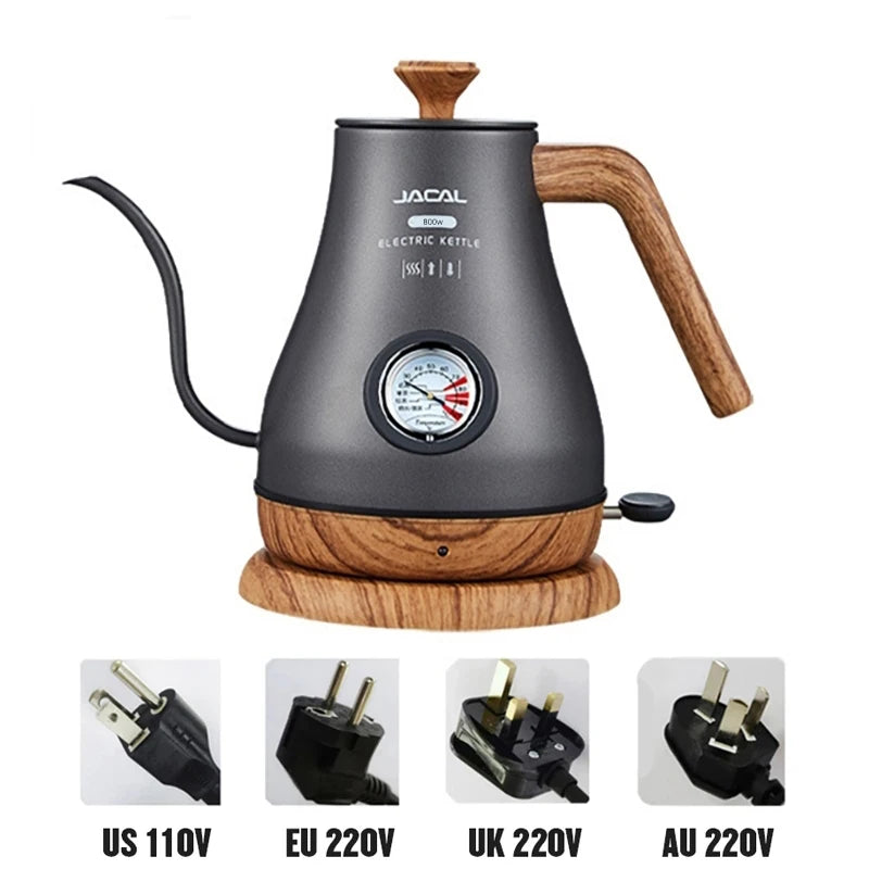 Electric Retro Gooseneck Teapot
