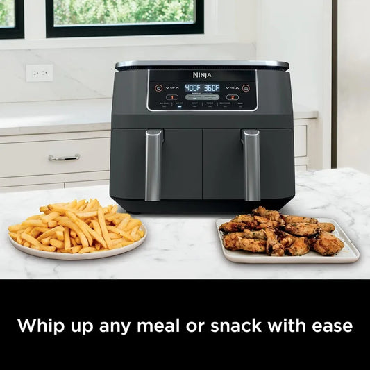 Ninja 2-Basket Air Fryer 8 QT Capacity