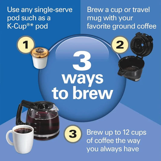 Hamilton Beach FlexBrew 2-Way Coffee Maker