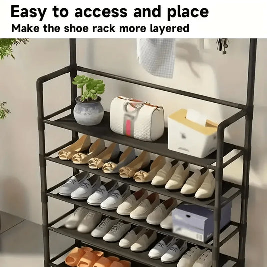 5-tier Shoe rack with shelves