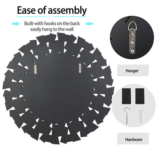 79cm Round Wall Mirror