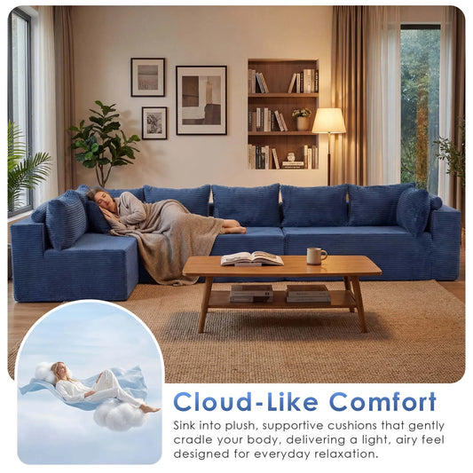 6 Seat Modular Sectional Sofa