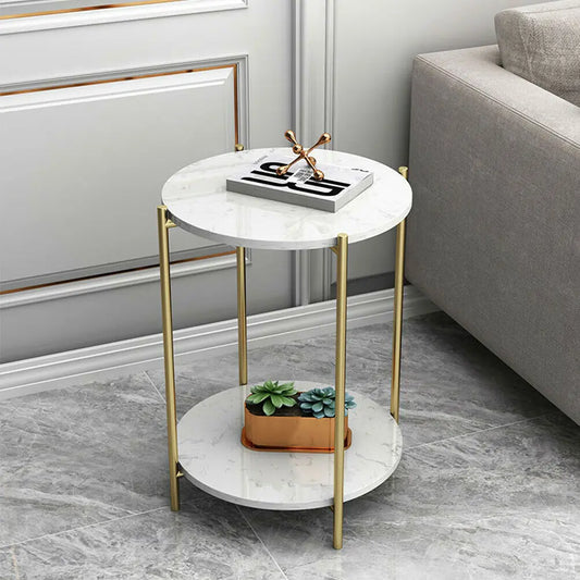 2-Tier Round Coffee Table
