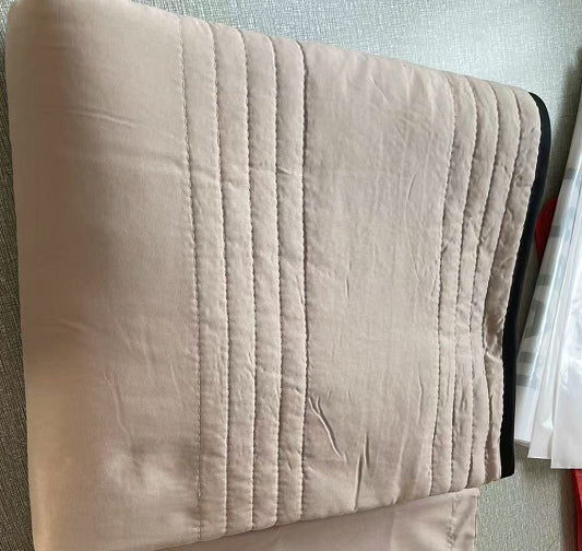 Cooling Seersucker Summer Quilt