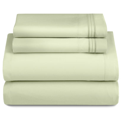 3 Piece Ultra-Soft Microfiber Bed Sheet Set