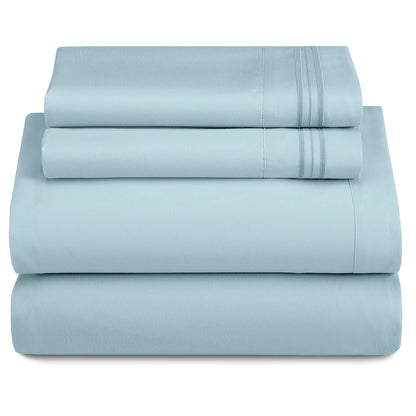 3 Piece Ultra-Soft Microfiber Bed Sheet Set