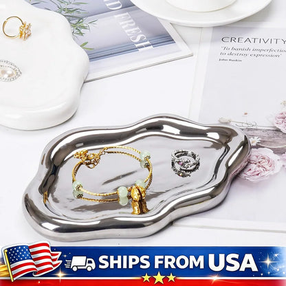 Jewelry Tray with Cloud Design