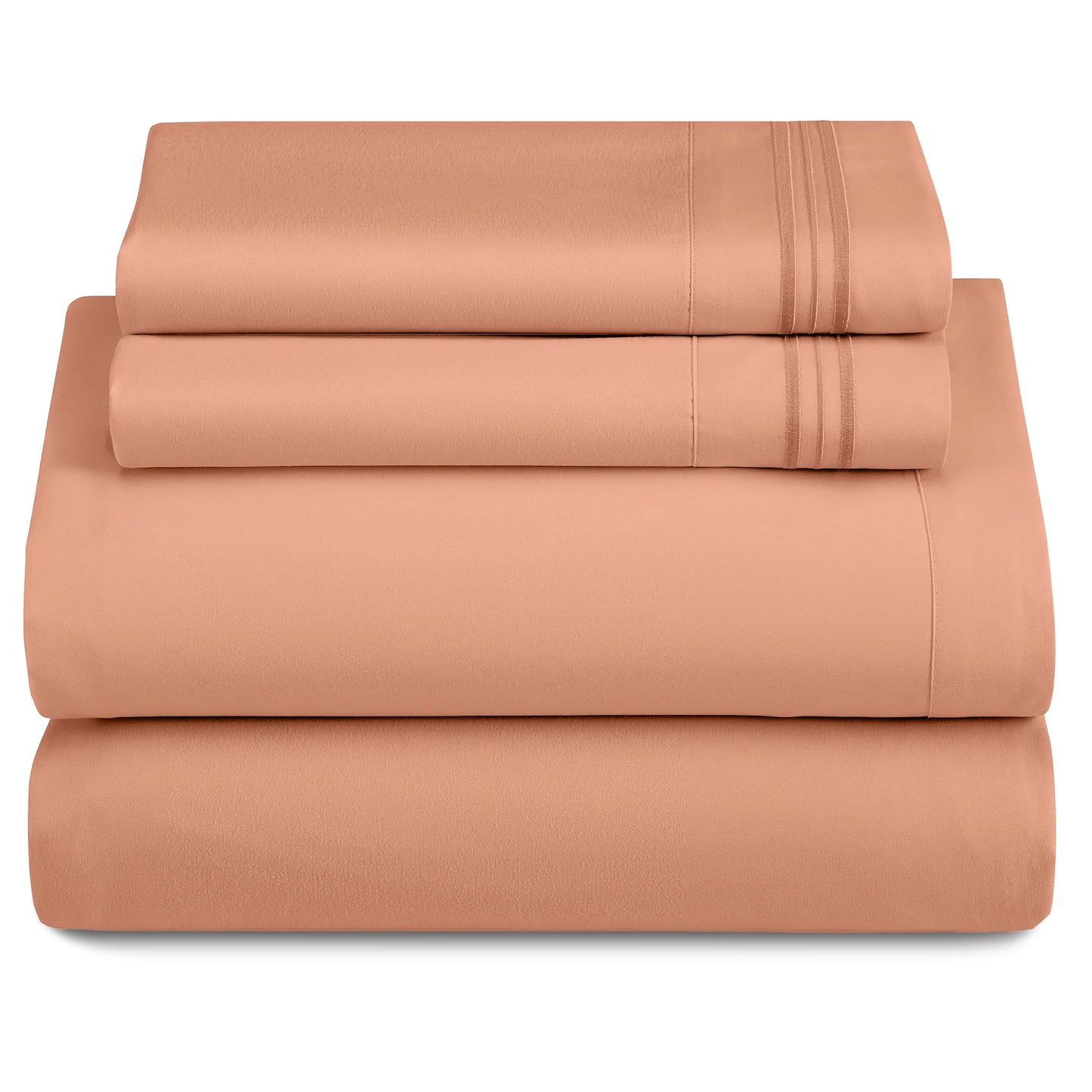3 Piece Ultra-Soft Microfiber Bed Sheet Set