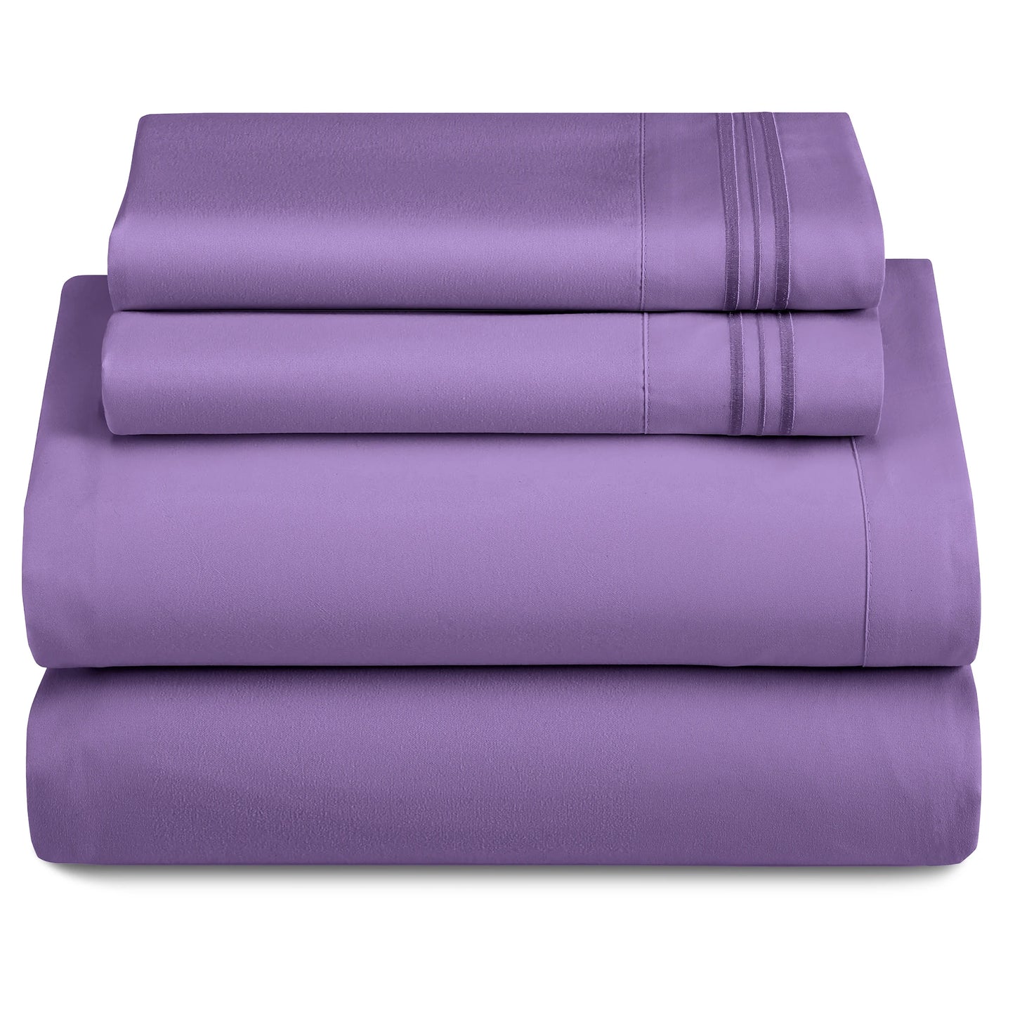 3 Piece Ultra-Soft Microfiber Bed Sheet Set