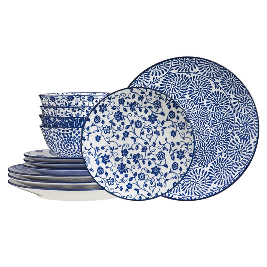 12pcs Dish Set for 4