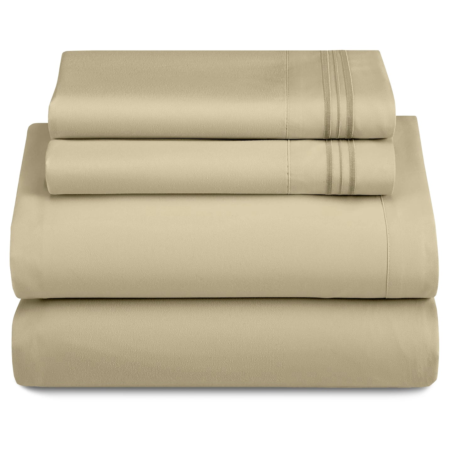 3 Piece Ultra-Soft Microfiber Bed Sheet Set