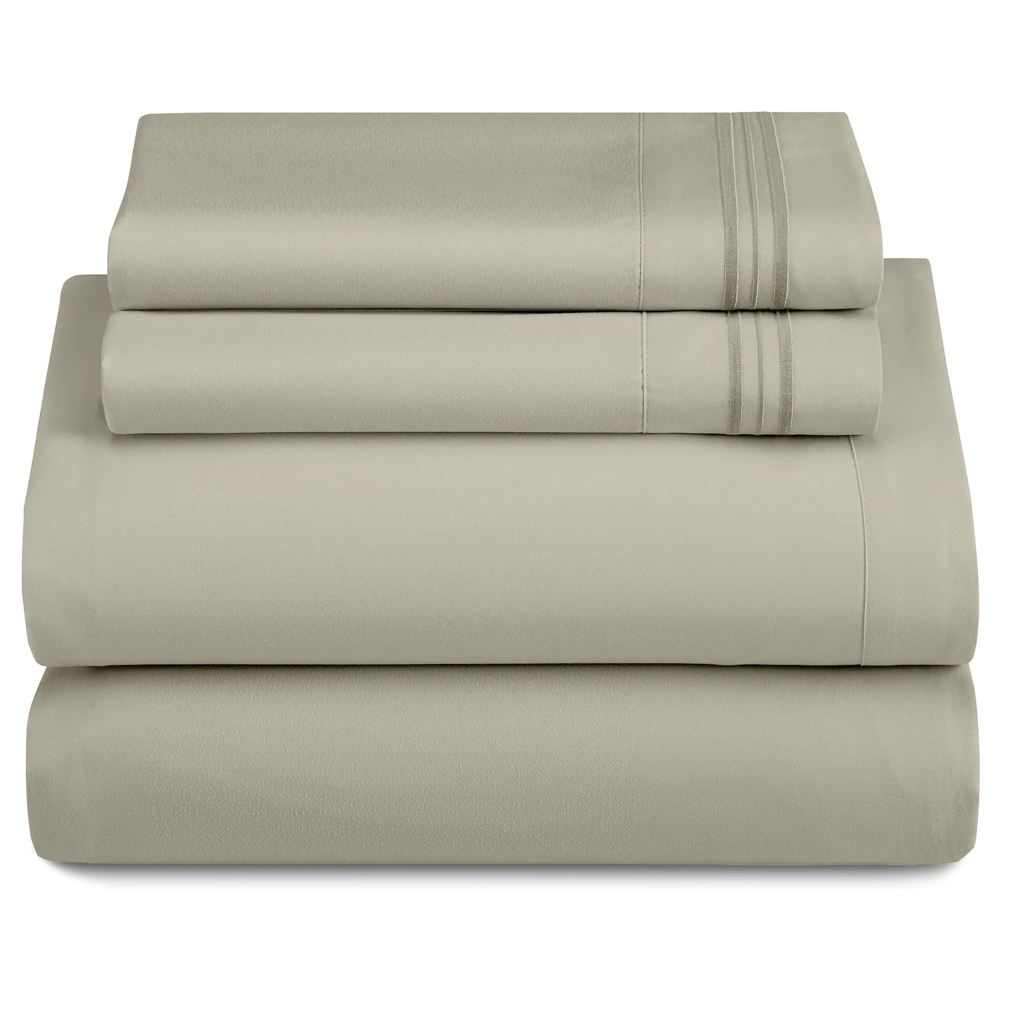 3 Piece Ultra-Soft Microfiber Bed Sheet Set