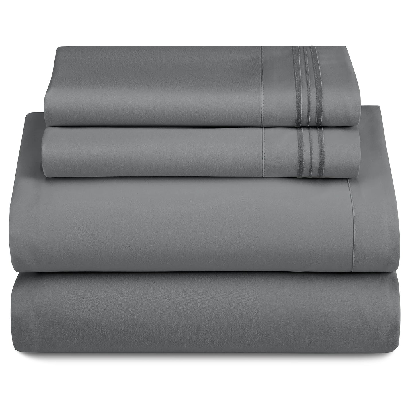 3 Piece Ultra-Soft Microfiber Bed Sheet Set