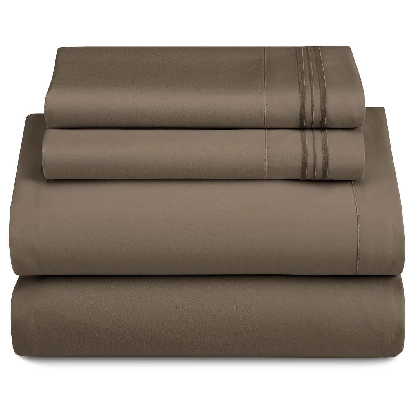 3 Piece Ultra-Soft Microfiber Bed Sheet Set