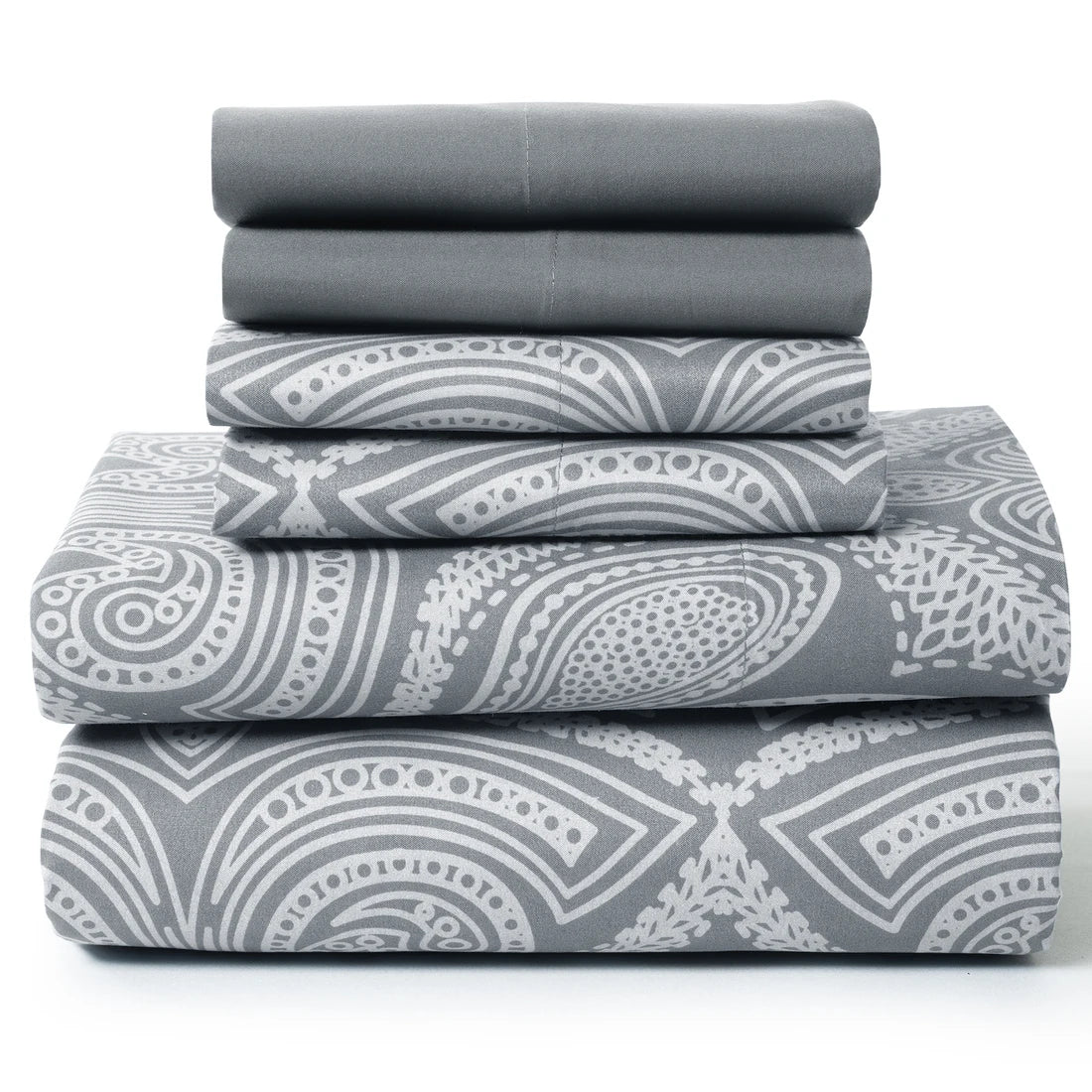 Lux Decor 6Pc Paisley Sheet Set