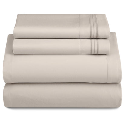 3 Piece Ultra-Soft Microfiber Bed Sheet Set