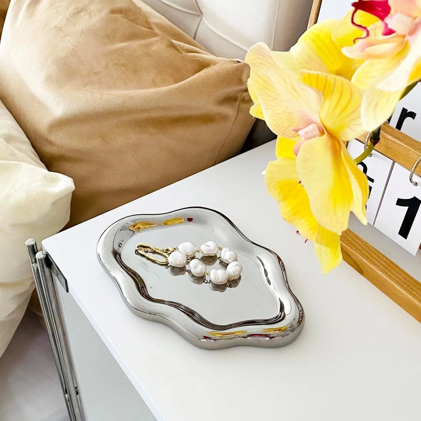 Jewelry Tray with Cloud Design