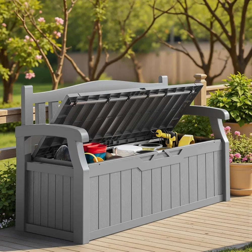 75 Gallon Outdoor Storage Benches