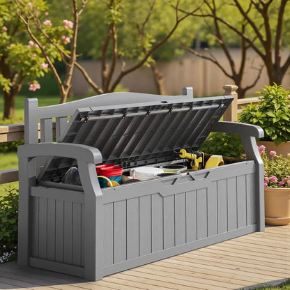 75 Gallon Outdoor Storage Benches