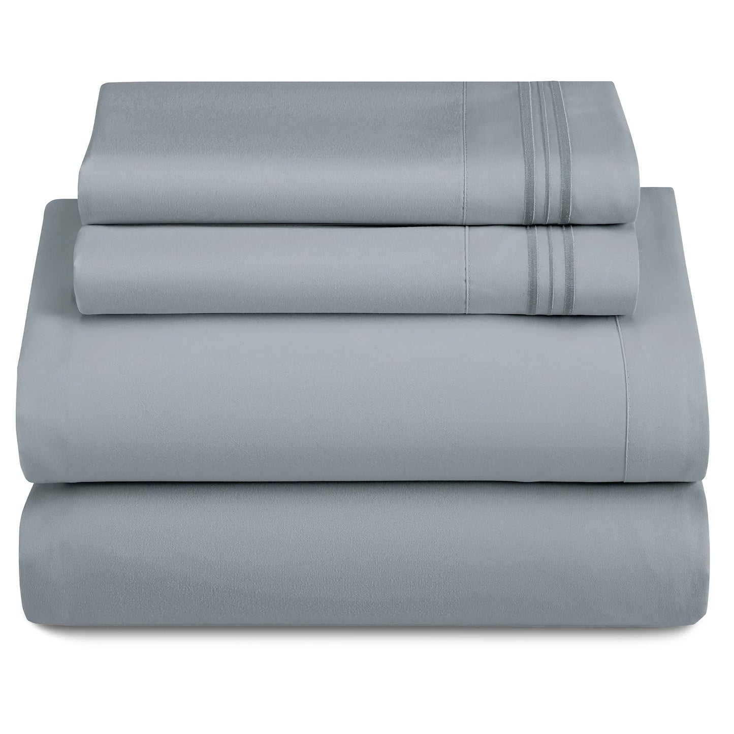 3 Piece Ultra-Soft Microfiber Bed Sheet Set