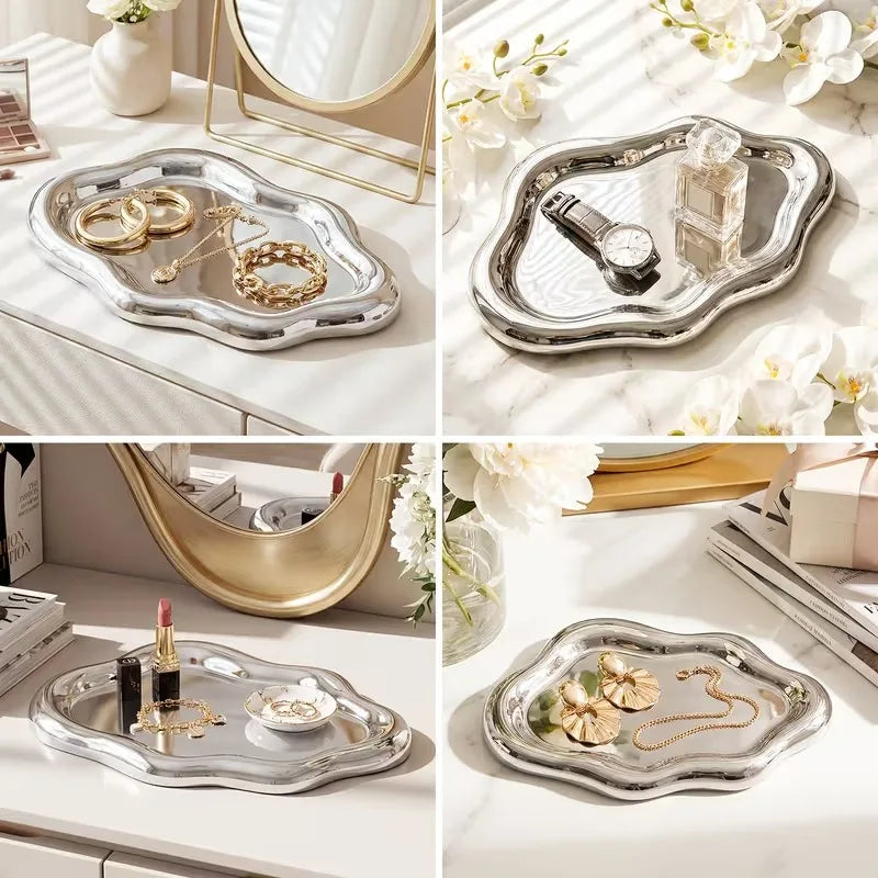 Jewelry Tray with Cloud Design