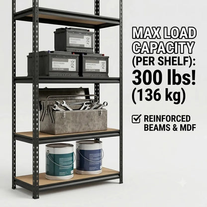 5-Tier Garage Shelving Unit