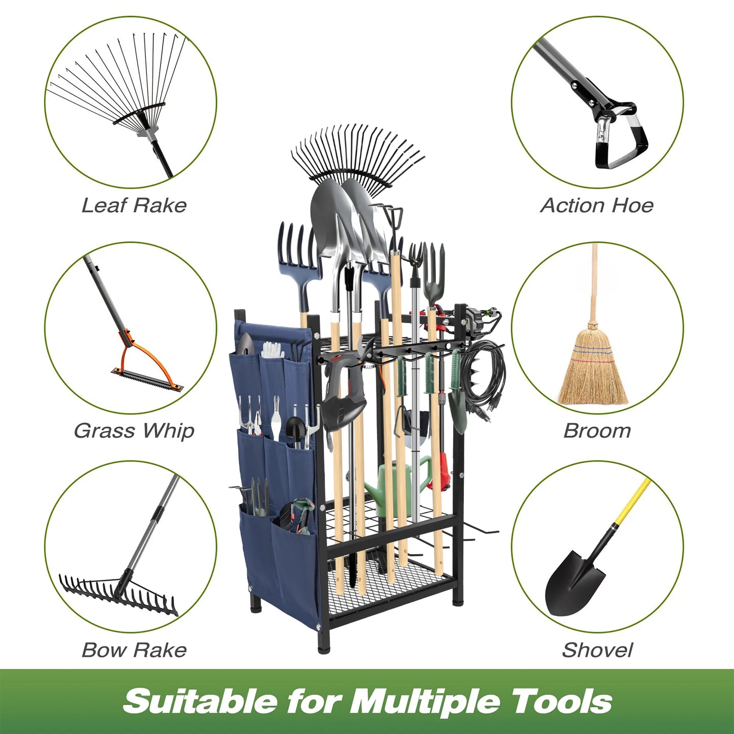 Garden Tool Organizer for Garage