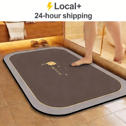 1pc Quick Dry Super Absorbent Non-slip Floor Mat
