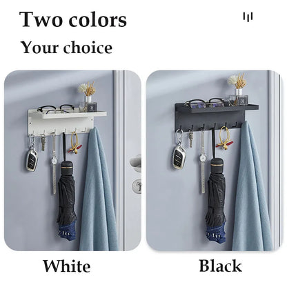 Black/White Carbon Steel Storage Rack