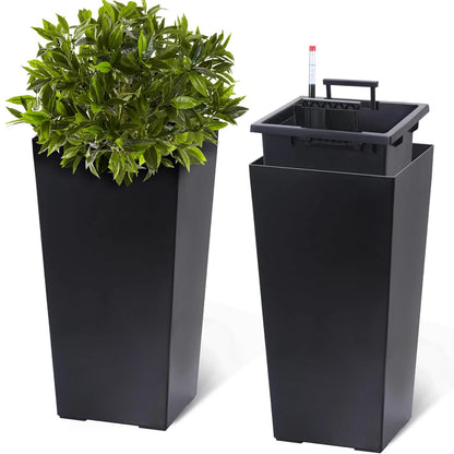 2 PCS 22.4 Inch Tall Planter