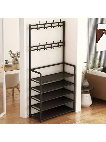 5-tier Shoe rack with shelves