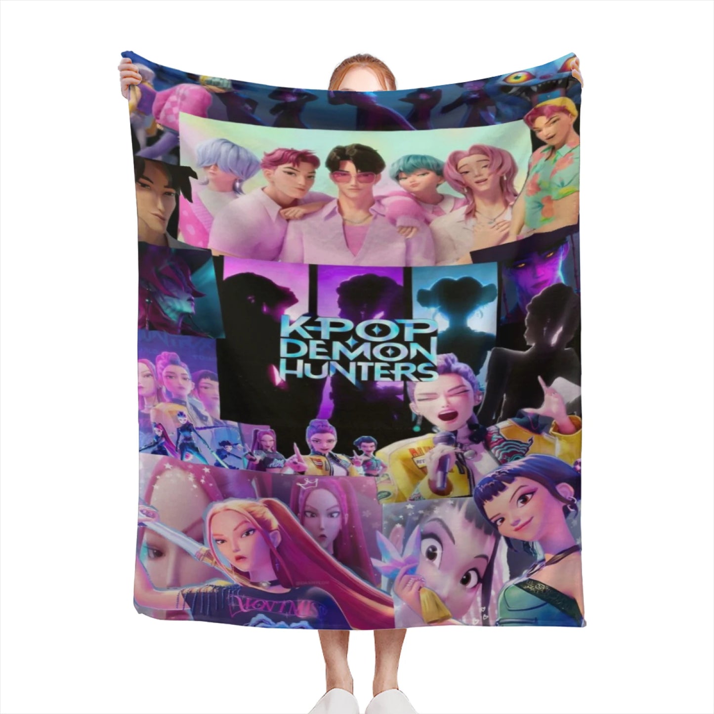 Saja Boys KPop Demon Hunters Blanket