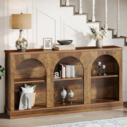 Entryway Table with 3 Tier Storage