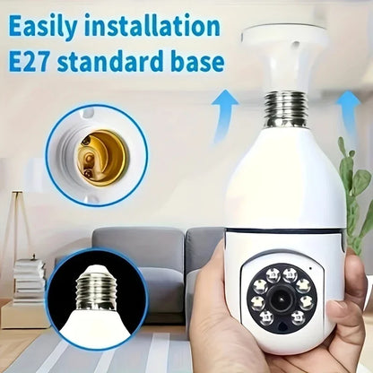 Light Bulb Security Cameras Outdoor Wireless