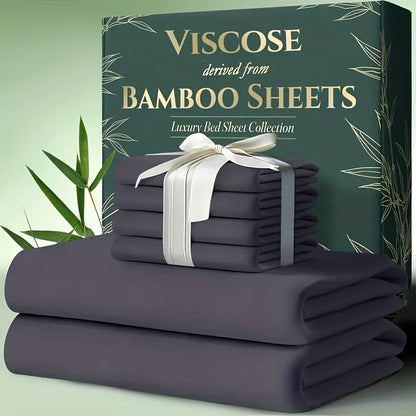 6pc Bamboo Cooling Bed Sheets