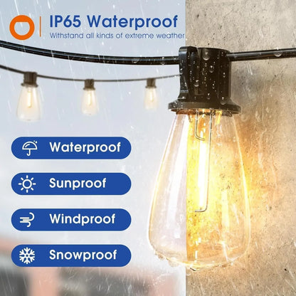 150FT LED Outdoor String Lights