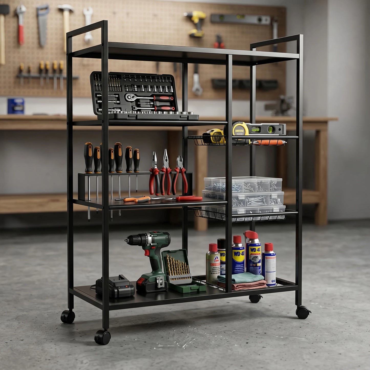 Movable Storage Rack