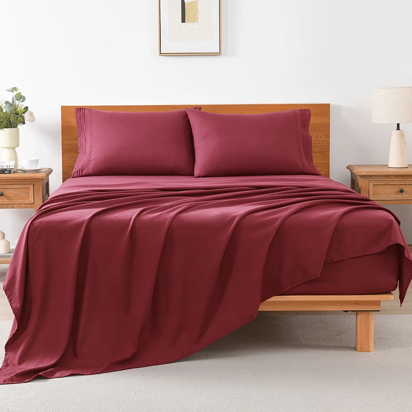 4pc Cooling Bed Sheet Set