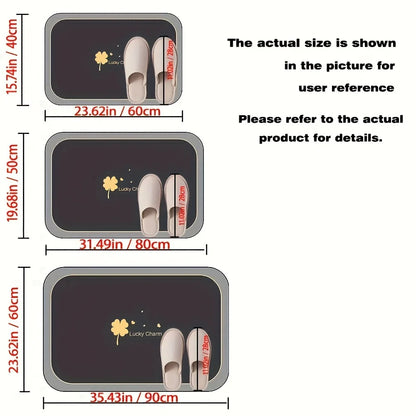1pc Quick Dry Super Absorbent Non-slip Floor Mat