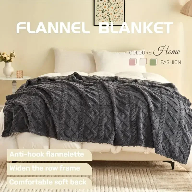 Luxurious Fleece Blanket Throw