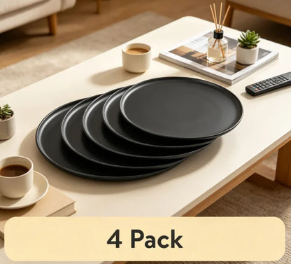 Matte Black Stoneware