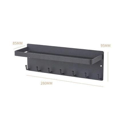 Black/White Carbon Steel Storage Rack