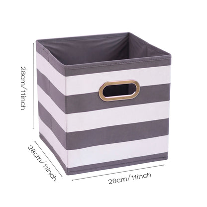 1PC Fabric Cube Organizer with Metal handle