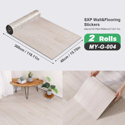 2 Rolls Self-Adhesive Wall and Floor Sticker