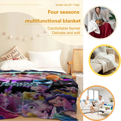 Saja Boys KPop Demon Hunters Blanket