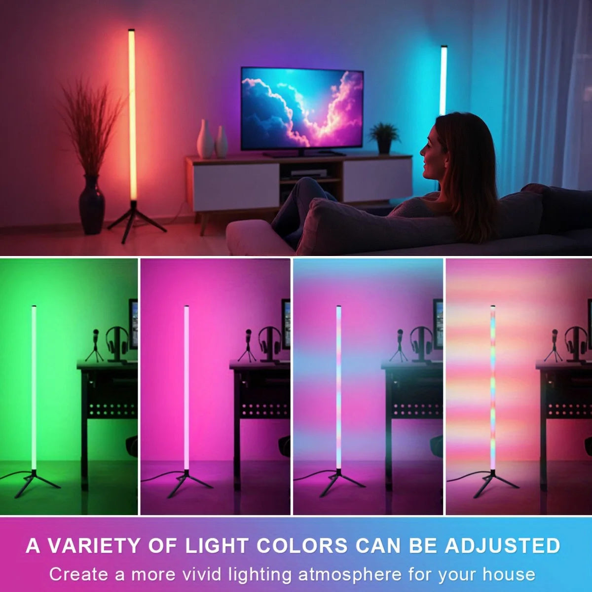 RGB atmosphere tube lighting