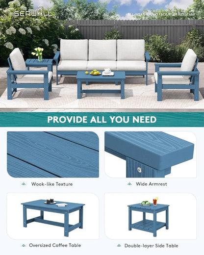 7-piece Outdoor Sectional Sofa Set