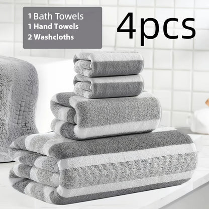 8-Piece Soft Absorbent Towel Set