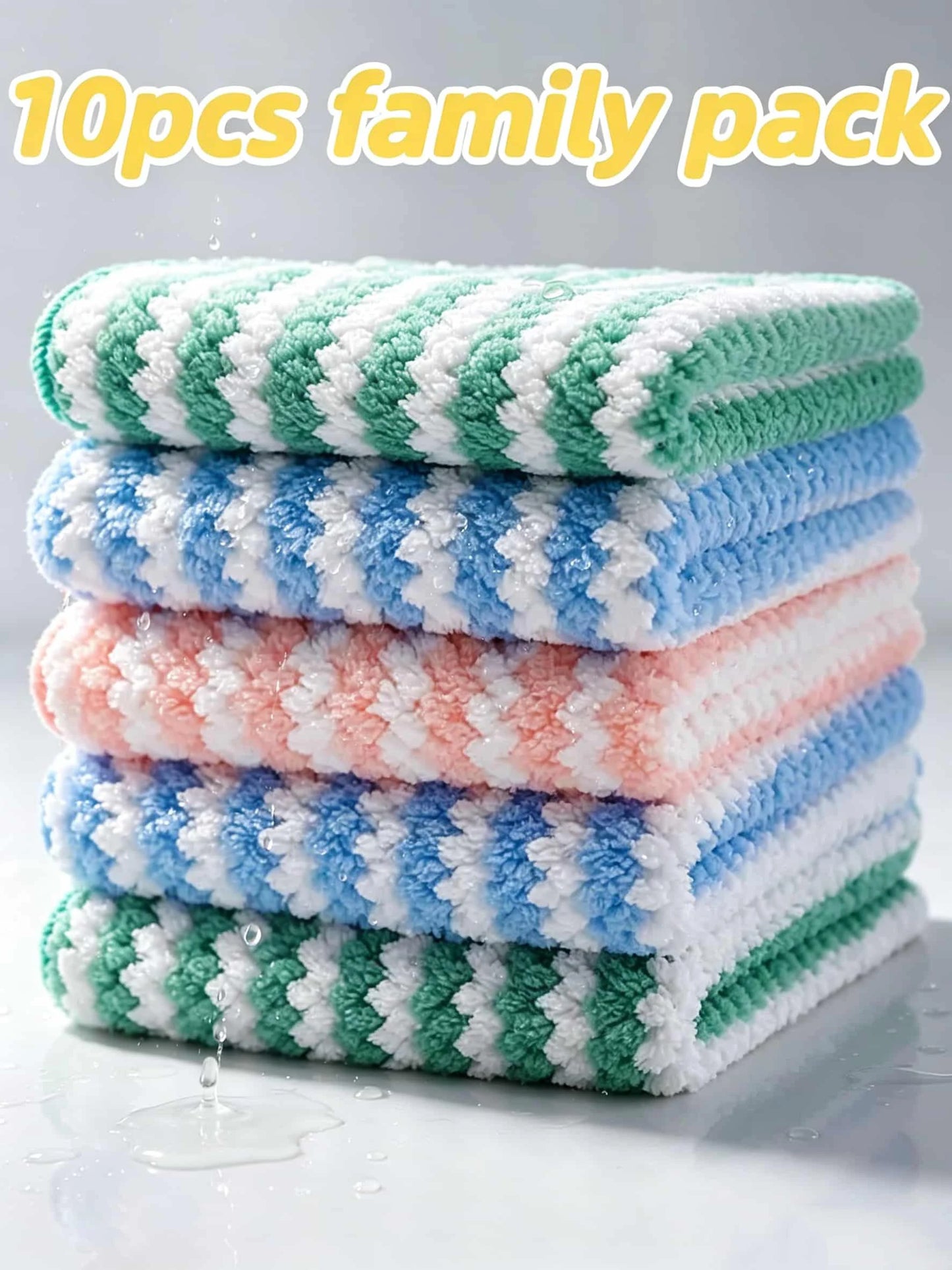 30 Pack Premium Microfiber Cleaning Cloths